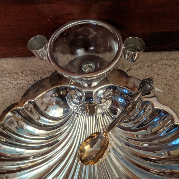 Vintage Silver Plated Seafood Serving set - Picture 2 of 6
